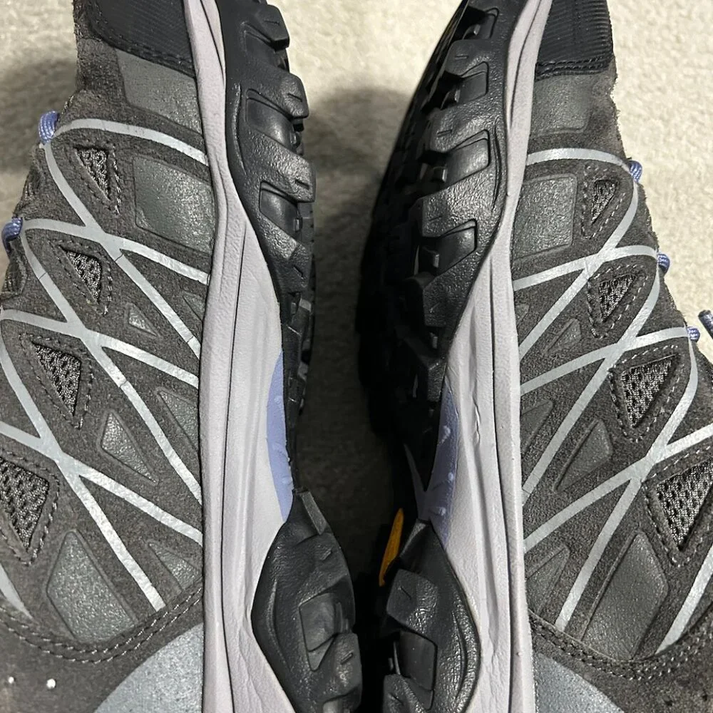 THE NORTH FACE Storm Ill WP Hiking Gray/Marlin‎ Blue Sneakers Women's Size 10
